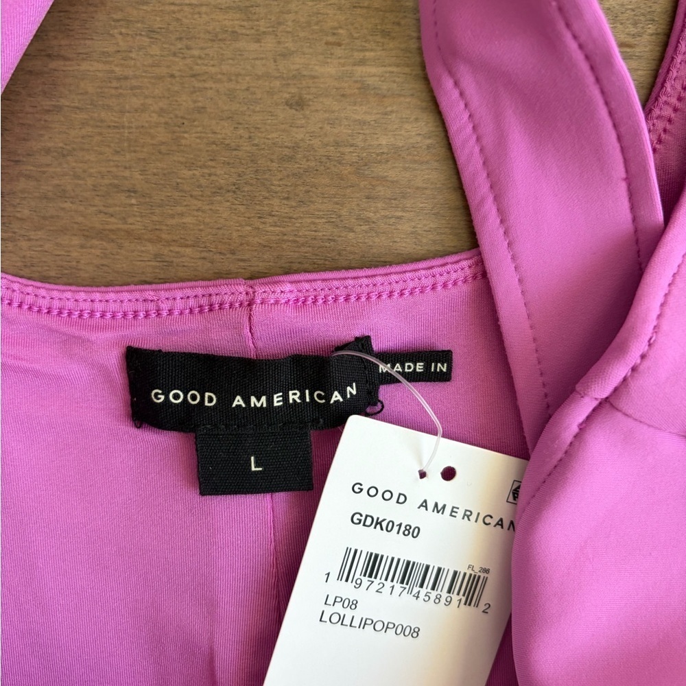 Good American Vibrant Pink Maxi Dress - Picture 2 of 6